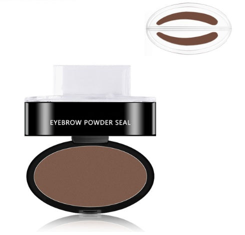 Poudre à Sourcils avec Tampon | Eyebrow Stamp Powder Kit