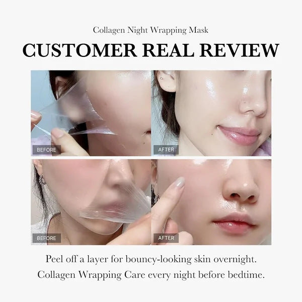Masque Peel-Off au Collagène - Raffermissant & Anti-Âge