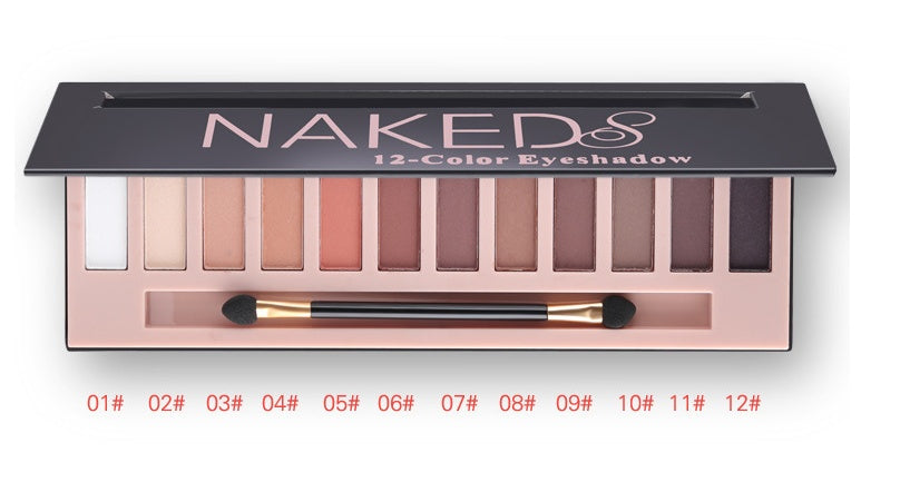 Palette de Fard à Paupières 12 Couleurs YANQINA / YANQINA 12 Colors Eyeshadow Palette