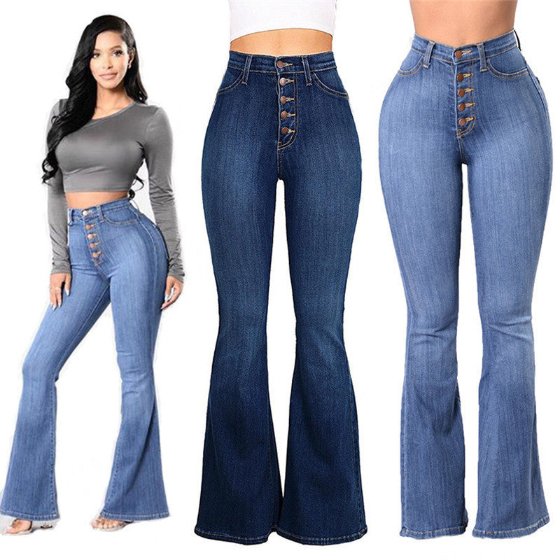Jean Taille Haute Stretch / High Waist Stretch Jeans