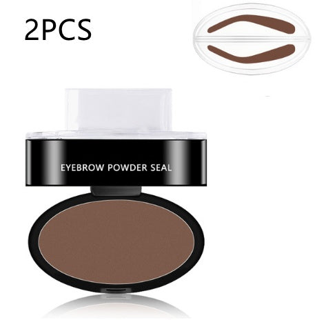 Poudre à Sourcils avec Tampon | Eyebrow Stamp Powder Kit