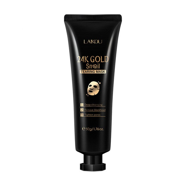 Masque Arrachable Or et Escargot | Gold Snail Peel-Off Mask