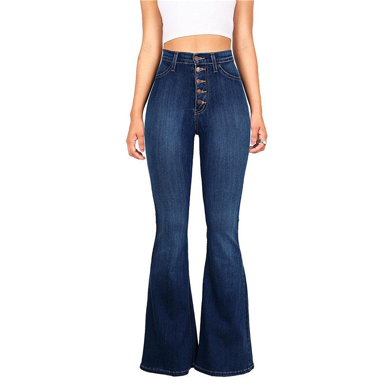 Jean Taille Haute Stretch / High Waist Stretch Jeans