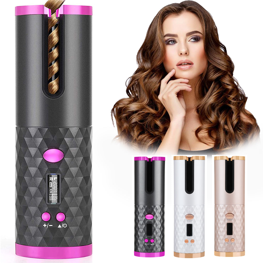 Boucleur Automatique Sans Fil | Cordless Auto Hair Curler