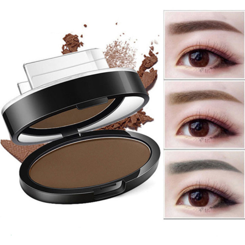 Poudre à Sourcils avec Tampon | Eyebrow Stamp Powder Kit